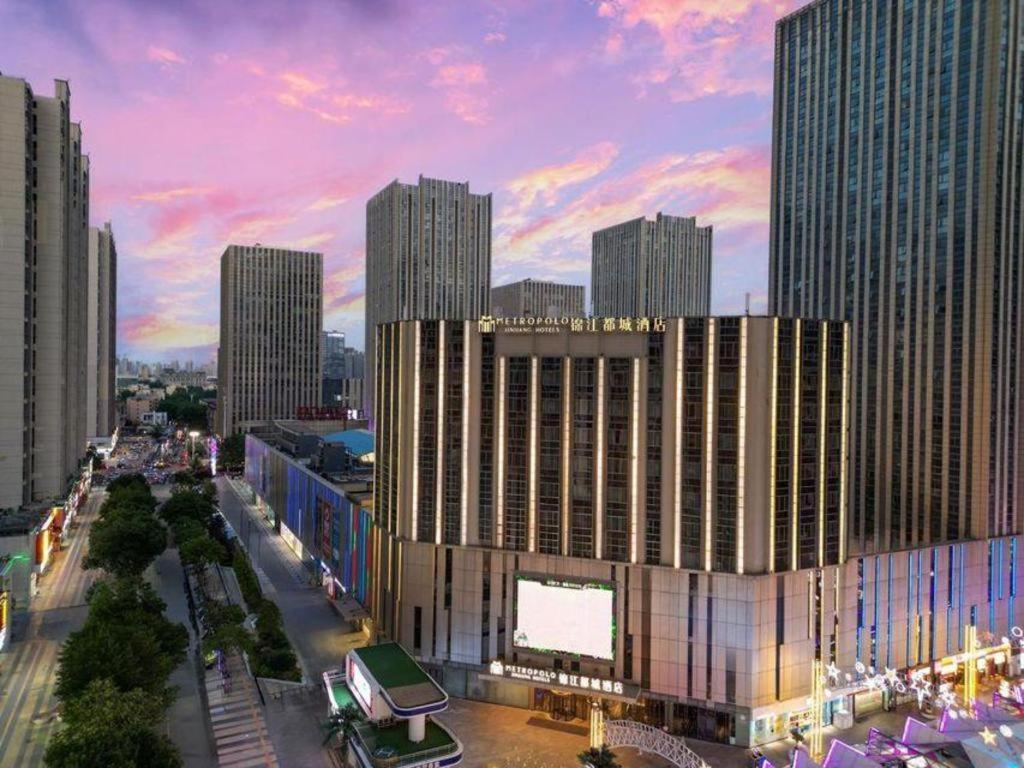 Metropolo Hotel Shijiazhuang Yuhua Wanda Plaza Exterior photo